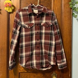 red american eagle flannel